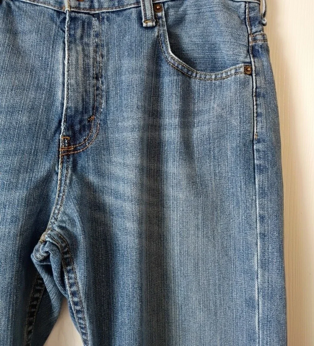 Levi's Straight-Fit Men's Blue Denim Jeans 32 X 32